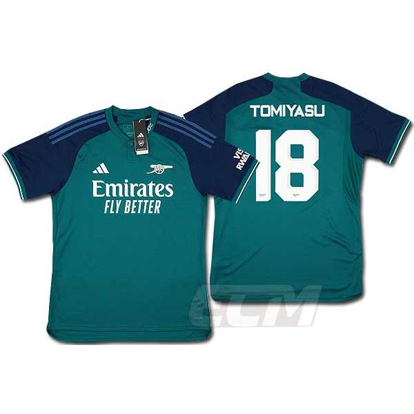 アーセナル 冨安健洋 ユニフォーム 予約ECM32】【国内未発売】アーセナル サード 半袖 18番 冨安健洋【23