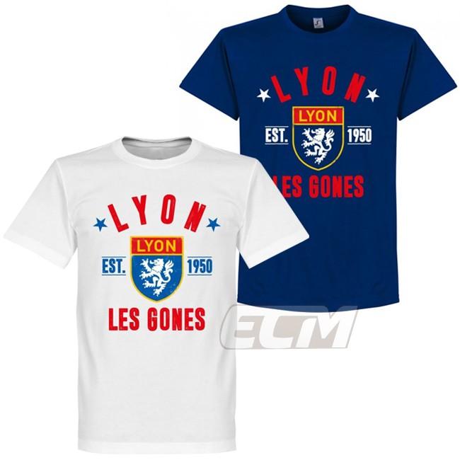 予約ret05 国内未発売 Re Take 一部予約 オリンピック リヨン Establishシリーズ ネコポス対応可能 リーグアン サッカー Tシャツ Lyon