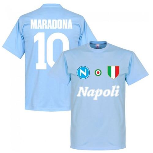 予約ret06 Re Take ナポリ Team ｔシャツ 10番 マラドーナ スカイ サッカー Napoli Maradona セリエａ ネコポス対応可能 憧れ