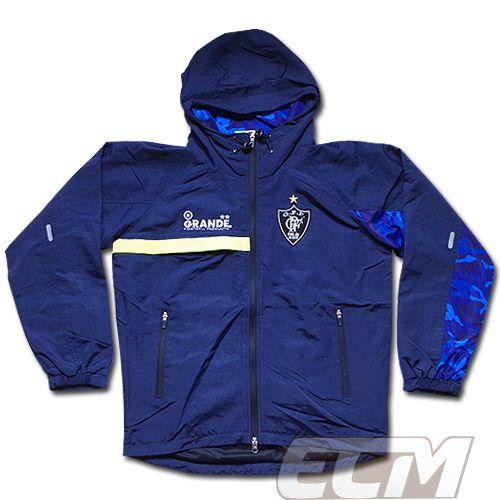 【SALE35%OFF】【GS018】GRANDE NINO FUTBOL CAMO トライアルフーデッドジャケット ネイビーｘイエロー【グランデ/サッカー/フットサル/サポーター/トレーニング