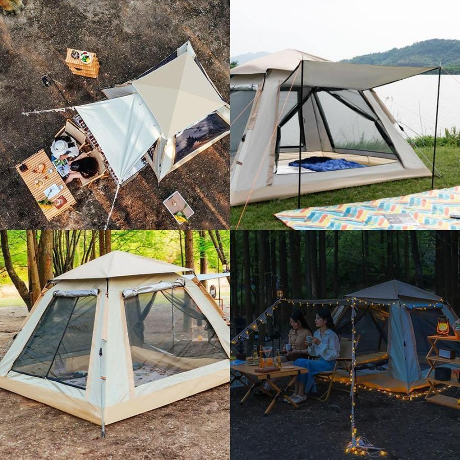 テント キャンプ おしゃれ キャンプ用品 ポップアップテント 250cm 7264267_e-net.jpg