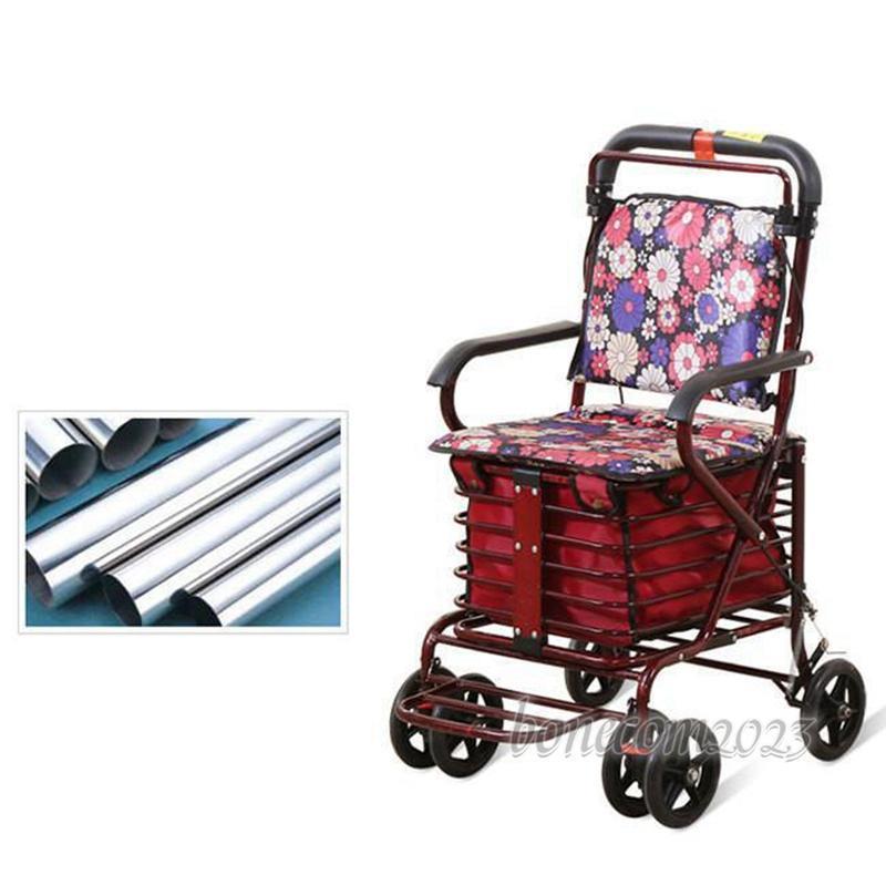 シルバーカー 老人用 手押し車 折りたためる フットペダル付き 高齢者 買い物カート おしゃれ 歩行介助 補助具 散歩 座面付き 高さ調節 ブレーキ付き シルバーカー 老人用 手押し車 折りたためる フットペダル付き 高齢者 買い物カート おしゃれ 歩行介助 補助具 散歩 座面付き 高さ調節 ブレーキ付き タイプCワインレッド
