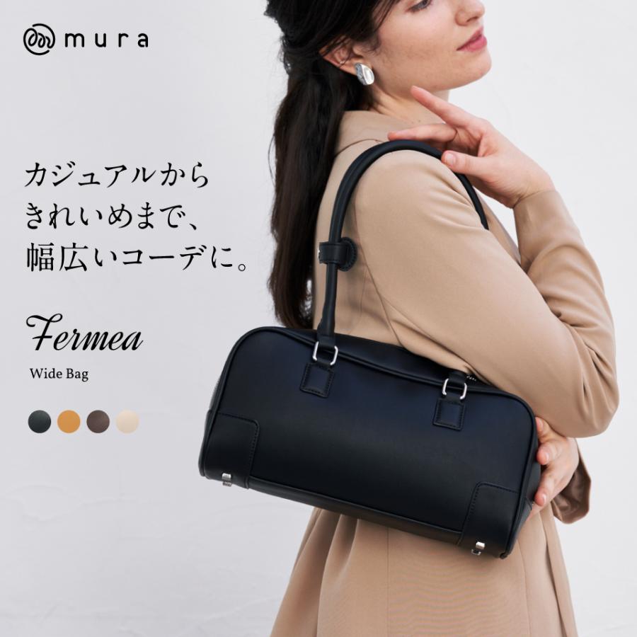 MURA（ムラ） ミニボストンバッグ ハンドバッグ レディース 小さめ