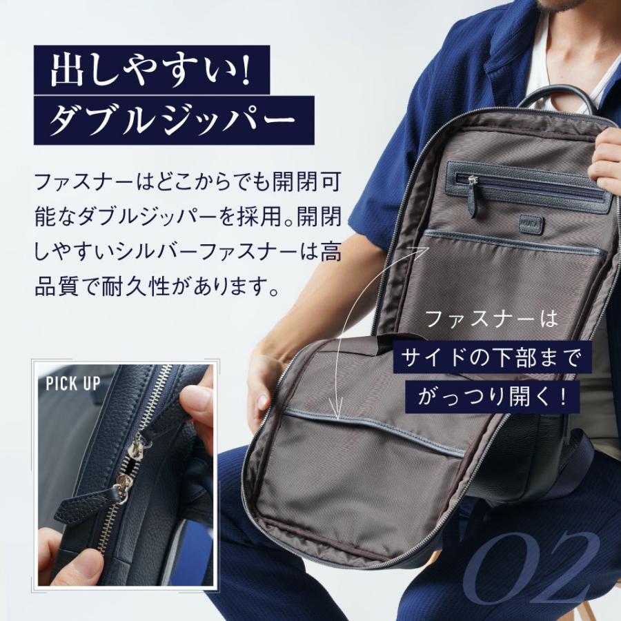 MURA リュックサック メンズ 大容量 薄型 本革 ビジネス 通学 MURA リュックサック メンズ 大容量 薄型 本革 ビジネス 通学