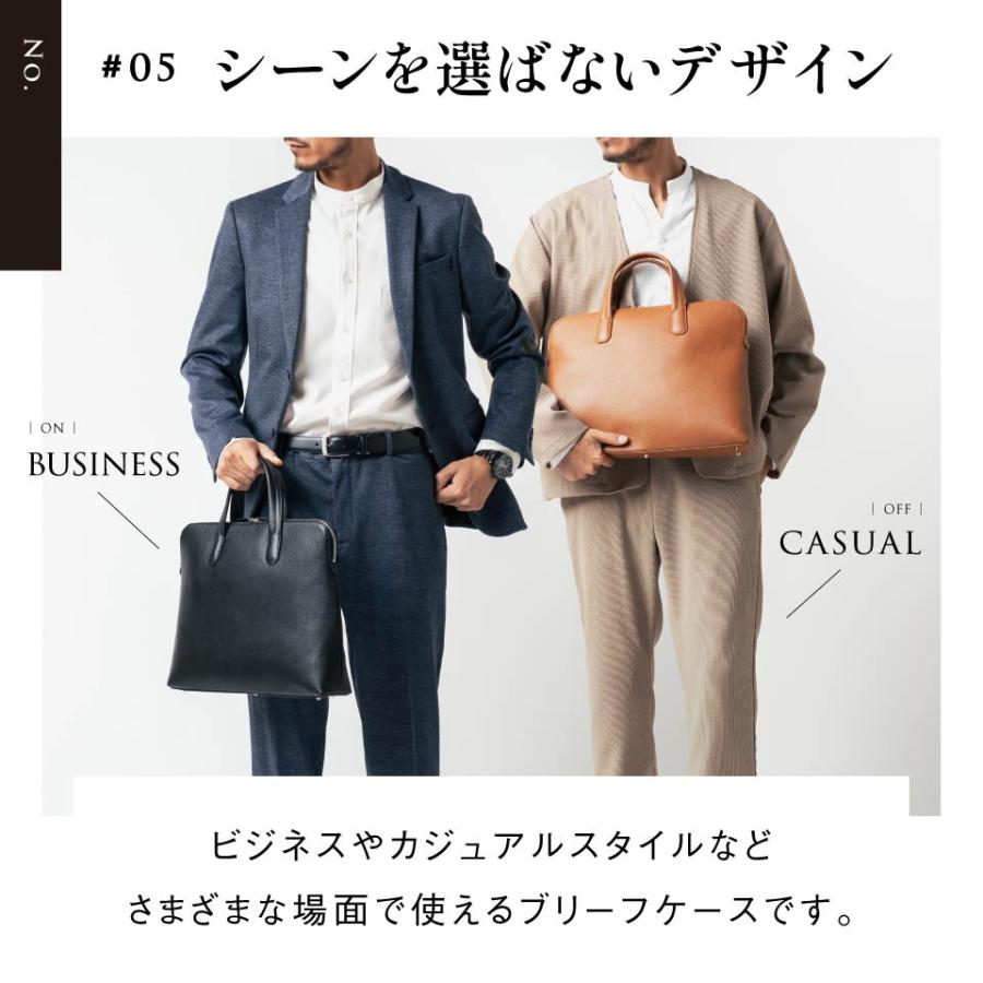 MURA（ムラ） ブリーフケース メンズ 本革 a4 ブランド 薄型 軽量