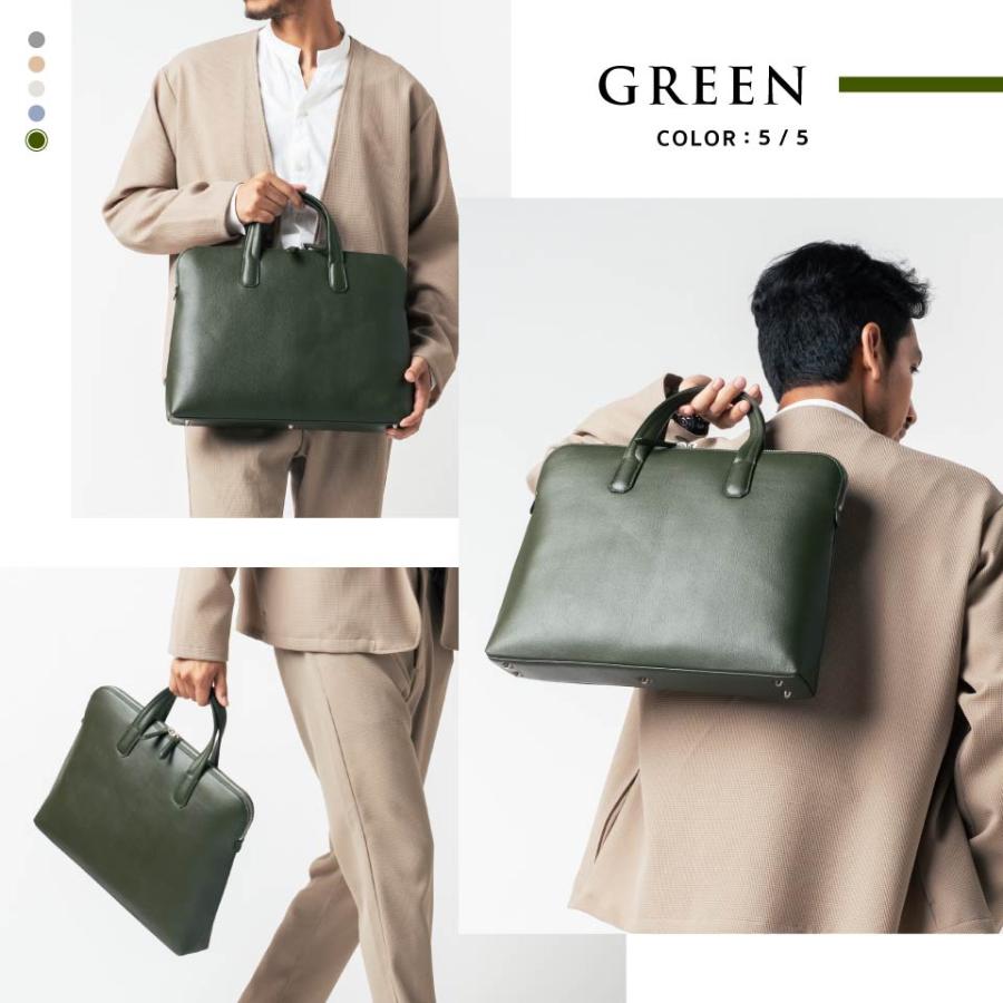 MURA（ムラ） ブリーフケース メンズ 本革 a4 ブランド 薄型 軽量