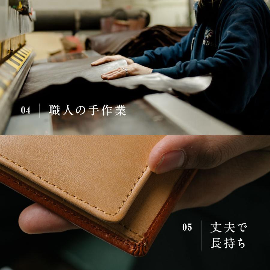 アウトレット 財布 メンズ 二つ折り 本革 薄い ブランド イタリアンレザー ボックス型 スキミング防止｜mura｜16