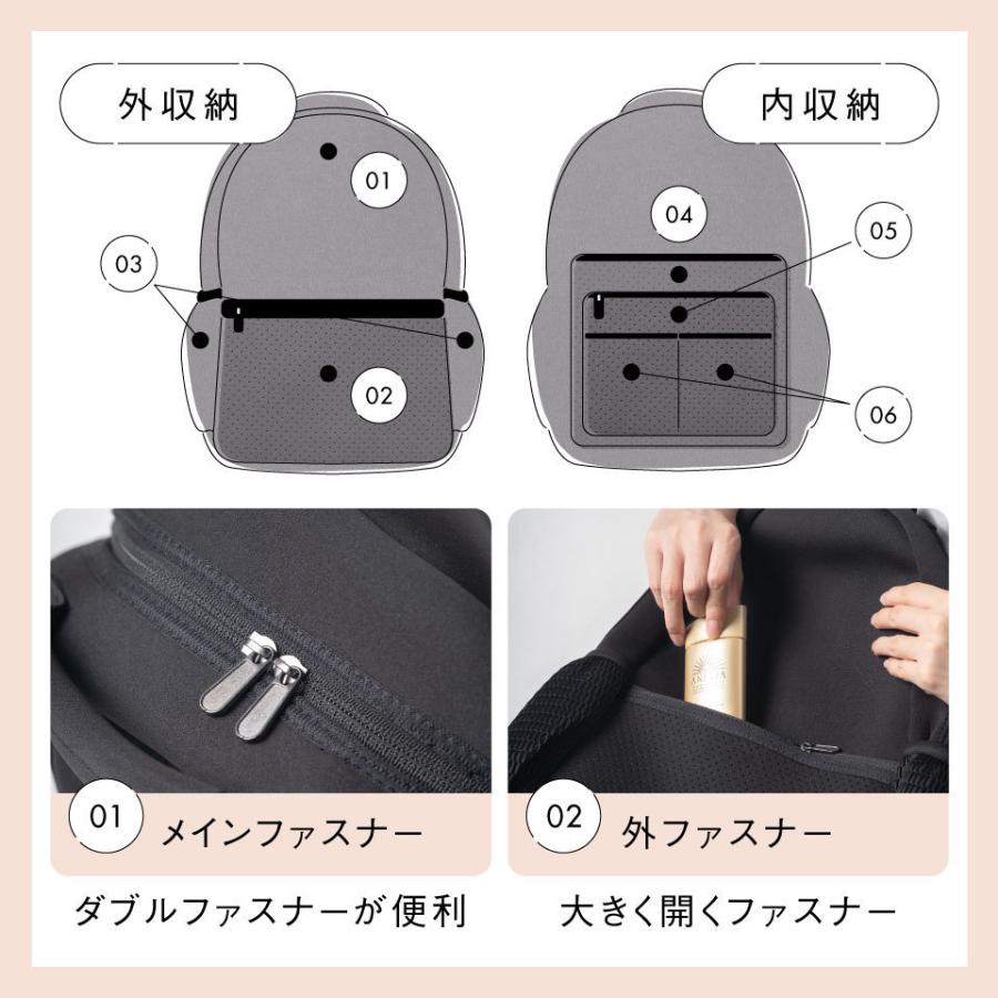 リュックサック ネオプレン サコッシュ付き おしゃれ バックパック 大きめ おすすめ_10