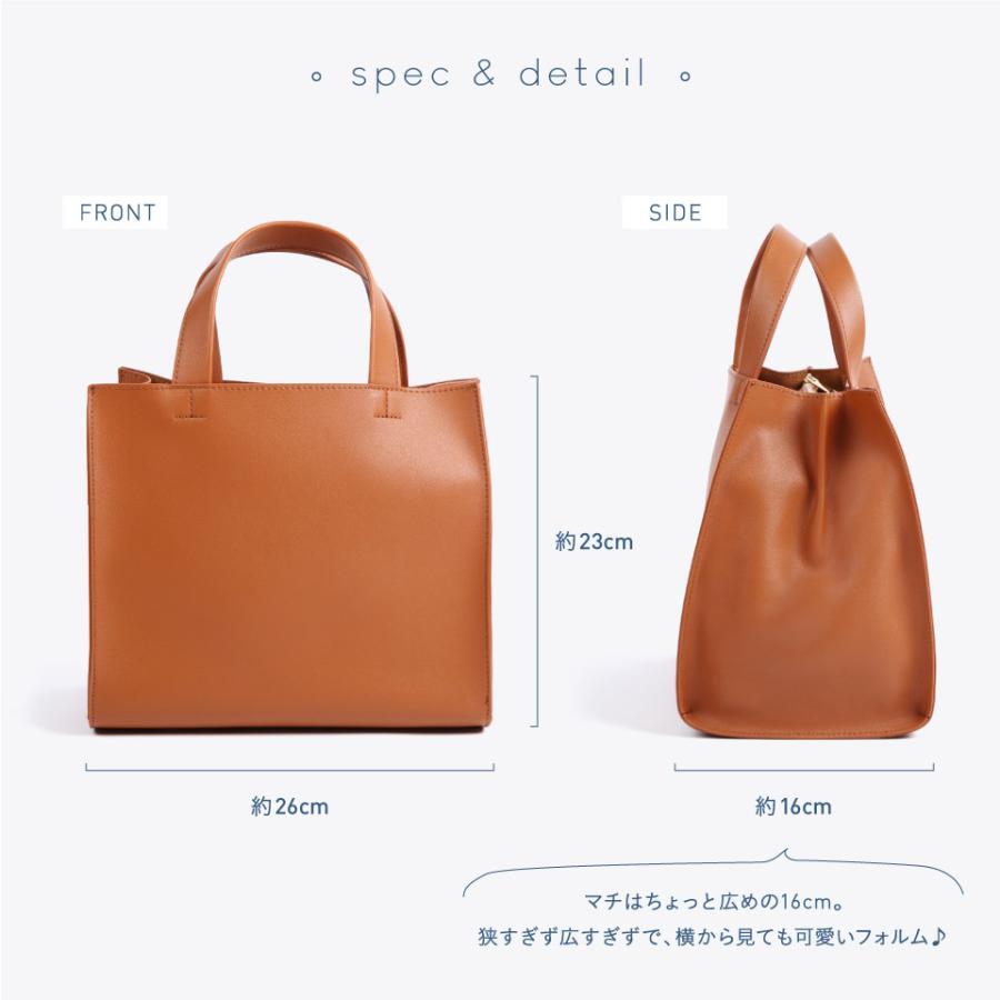トートバッグ レディース 小さめ スクエア 大容量 可愛い 人気 おしゃれ Bag Square Tote 財布バッグ メンズレディース Mura 通販 Yahoo ショッピング