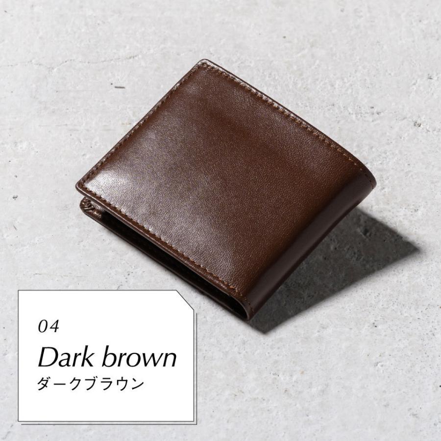 二つ折り財布 メンズ 本革 ブランド 小銭入れあり 使いやすい 薄い 人気 おしゃれ｜mura｜11