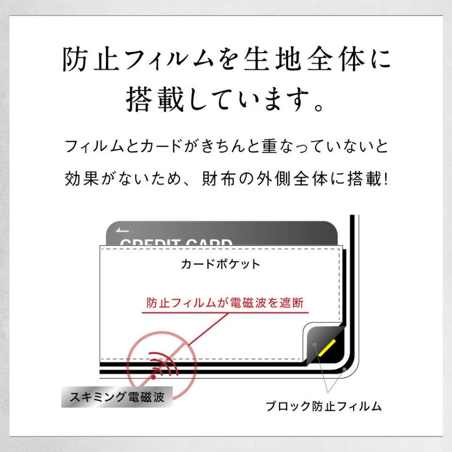 長財布 メンズ 本革 ゴートレザー 大容量 ブランド 高級 やぎ革 薄い おしゃれ｜mura｜19