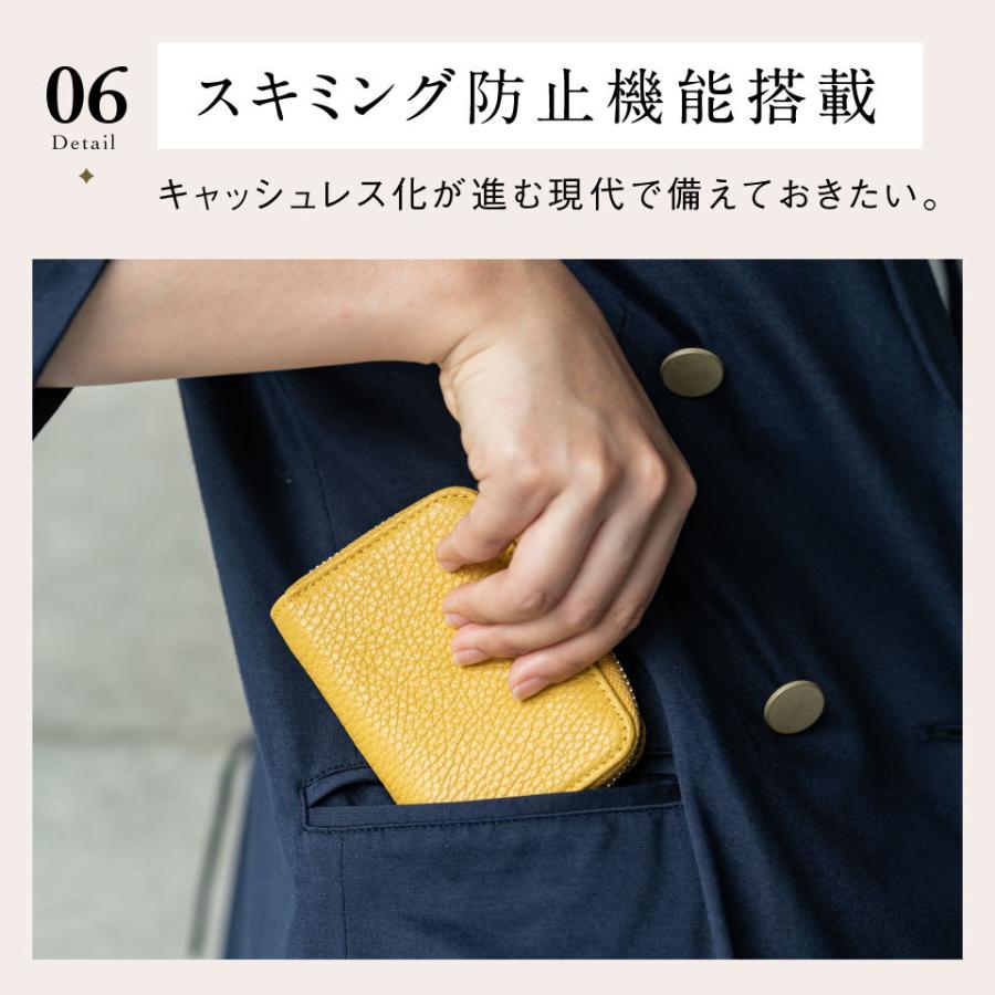 MURA（ムラ） カードケース 二つ折り財布 レディース ブランド 本革
