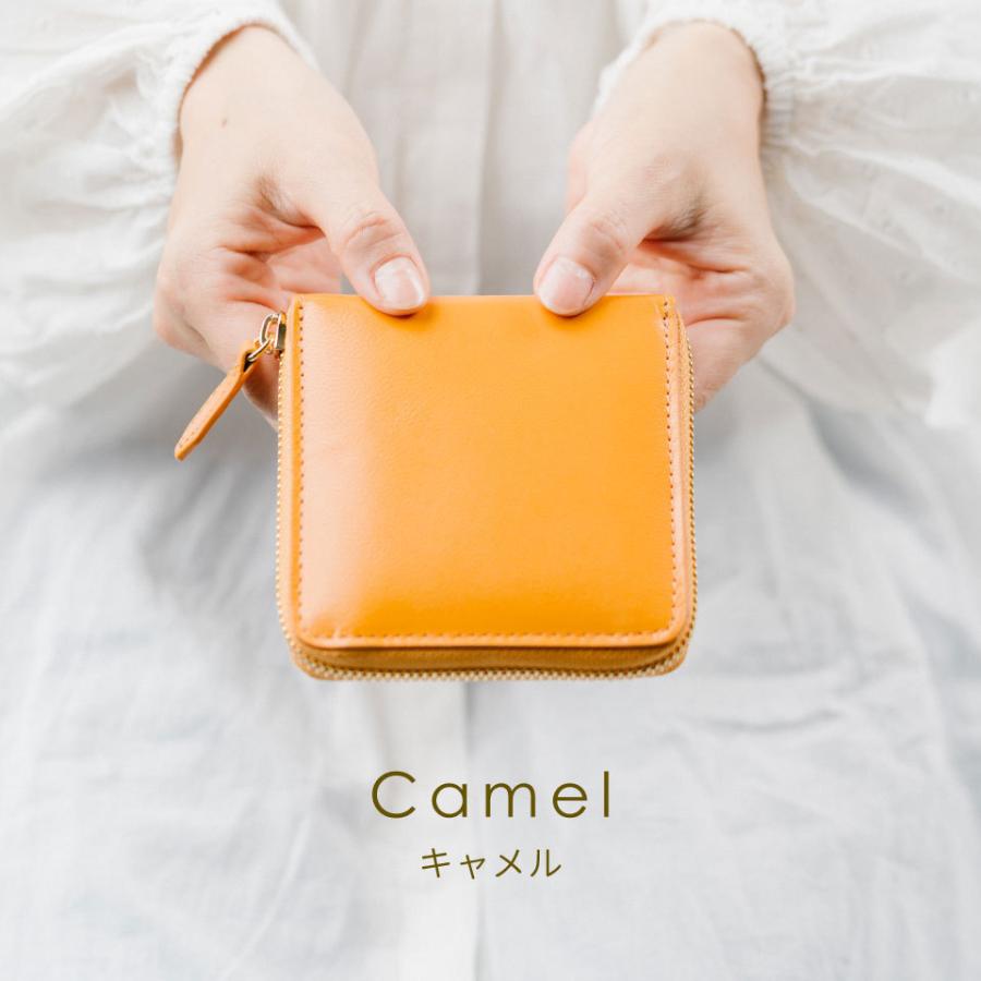 MURA 二つ折り財布 レディース 本革 ブランド 使いやすい カード