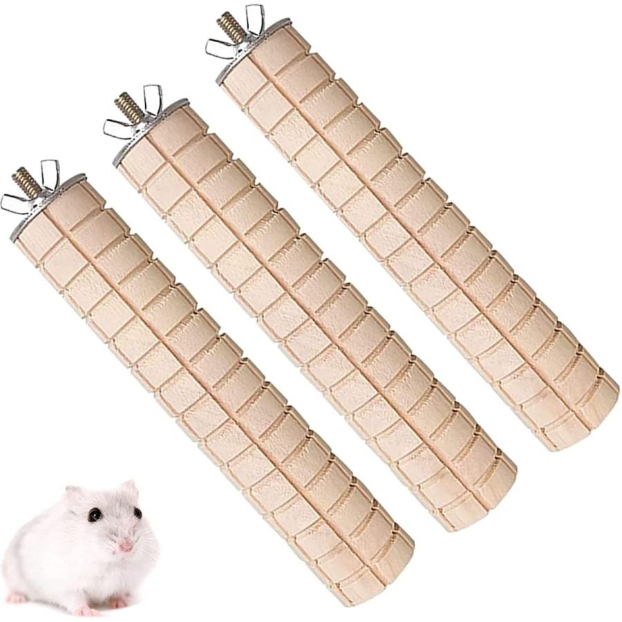 3点セット ハムスター ウサギ 小動物 噛むおもちゃ 11cm 3cmインコ 鳥のおもちゃ止まり木 ケージ用 ペット用品 Murabbit Shops 通販 Yahoo ショッピング