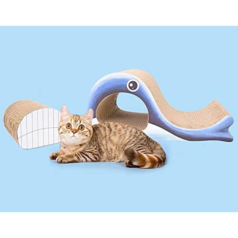 注目ブランド 爪とぎ 猫 段ボール 高密度 耐久 ベッド型 ソファ 爪磨き キャット 可愛い 鯨型 正規品 Turningheadskennel Com