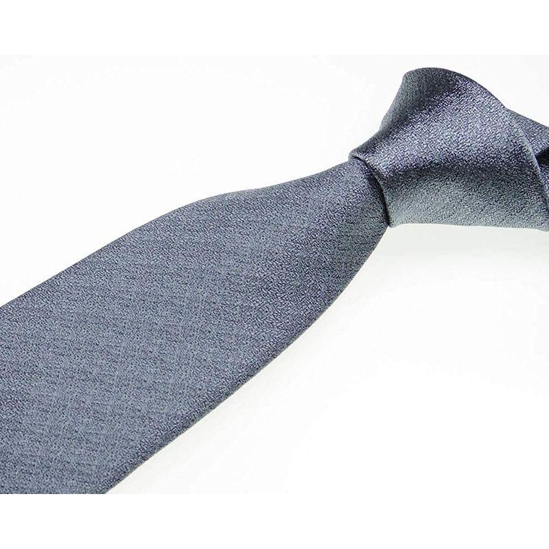 バッグと財布 ネクタイ 無地 シルバー シルク 富士桜工房 梨地 銀鼠 日本製 グランディール Advance Com Uy