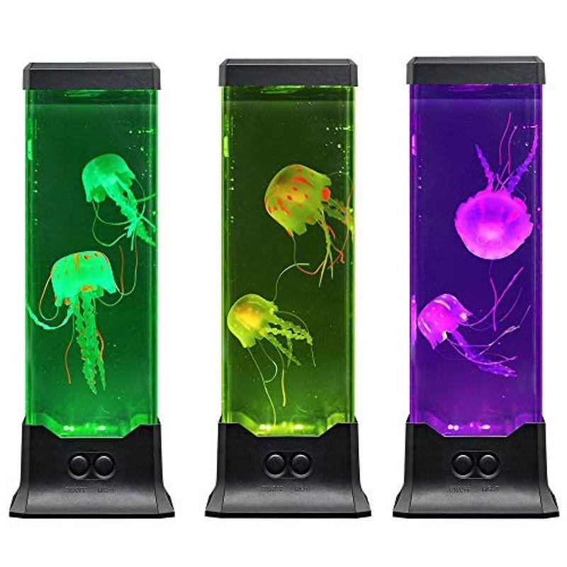 受賞店舗 卓上 アクアリウム Led クラゲ イルミネーション搭載 クラゲ２匹内蔵 シリコン スタンドタイプのコンパクト アクアリウム 水族館 肌触りがいい Turningheadskennel Com