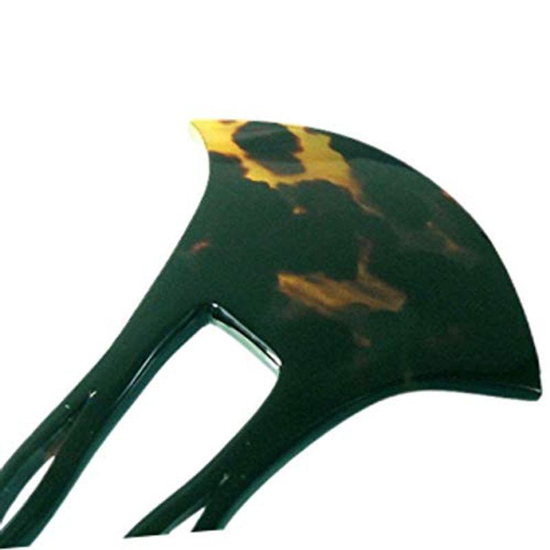 上バラ布 べっ甲 かんざし かんざし 髪飾り 茨布甲 バチ型 二本挿し 簪 ヘア アクセサリー 和 簪 フォーマルな髪型に 髪飾り 桐箱入 Murabbit 黒留袖などの和装 着物 和 Shops