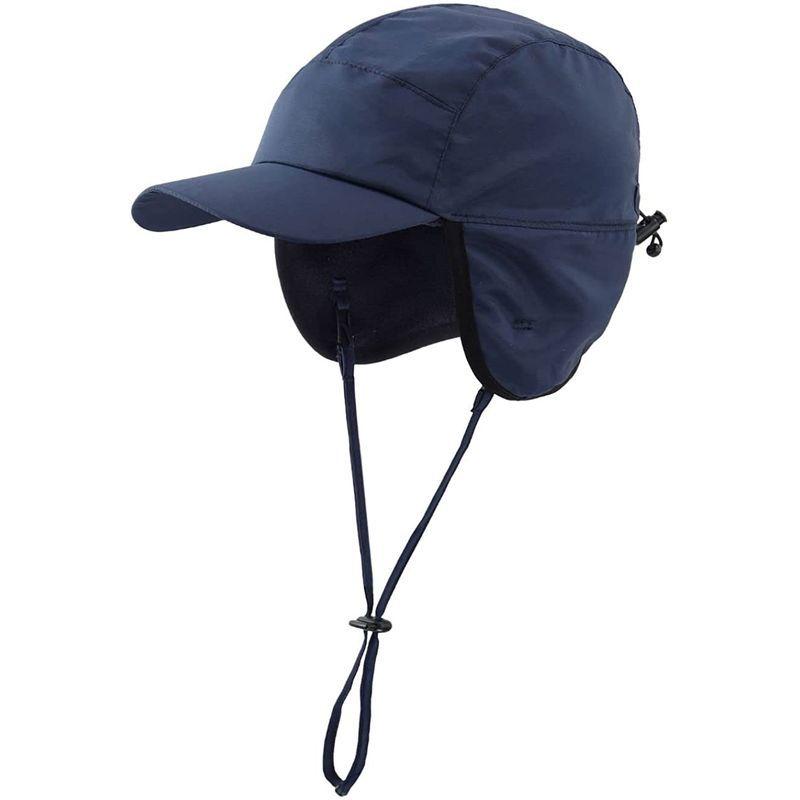 多様な 防寒 アウトドア 釣り キャップ 耳あて付き 冬 メンズ Connectyle 帽子 ネイビーブルー 防水 ワークキャップ サイクリング 耳あて イヤーマフ Www We Job Com