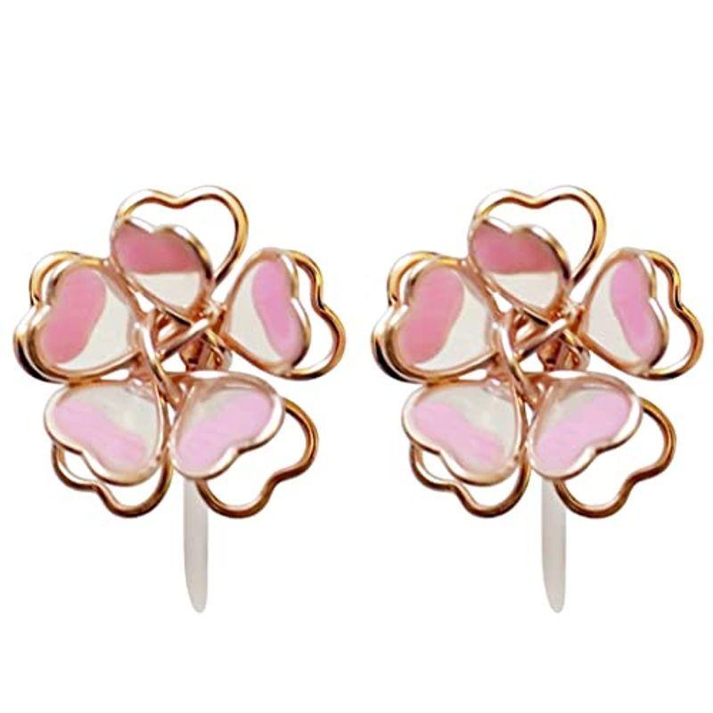 イヤリング レディース 人気 かわいい キラキラ 痛くない ゴールド ピアスみたいな 桜 さくら 花びら サクラ チェリーブラッサム ピンク Murabbit Shops 通販 Yahoo ショッピング