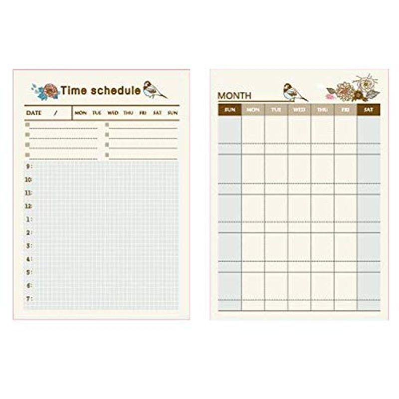 スケジュール メモ 付箋 メモ帳 仕事 プラン ノート 徳用 月間 時間 しっかり 管理 2個セット タイム マンスリー セット Murabbit Shops 通販 Yahoo ショッピング
