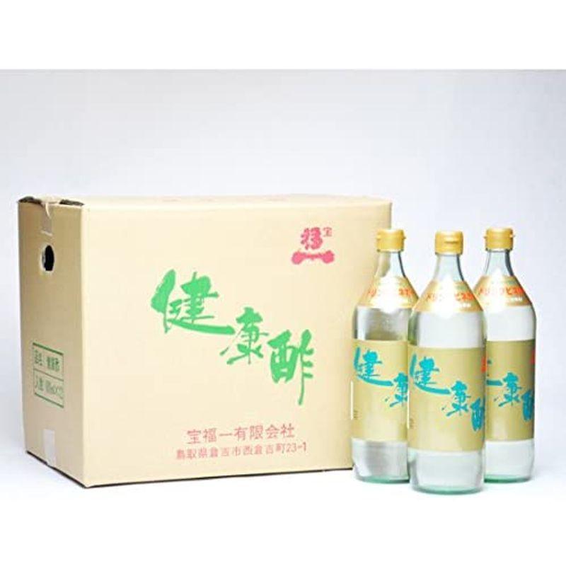 宝福一 健康酢 900ml 6本 鳥取 調味料 酢 ドリンクビネガー リンゴ酢 飲むお酢 調理酢 らっきょう酢|murabbitshops|02