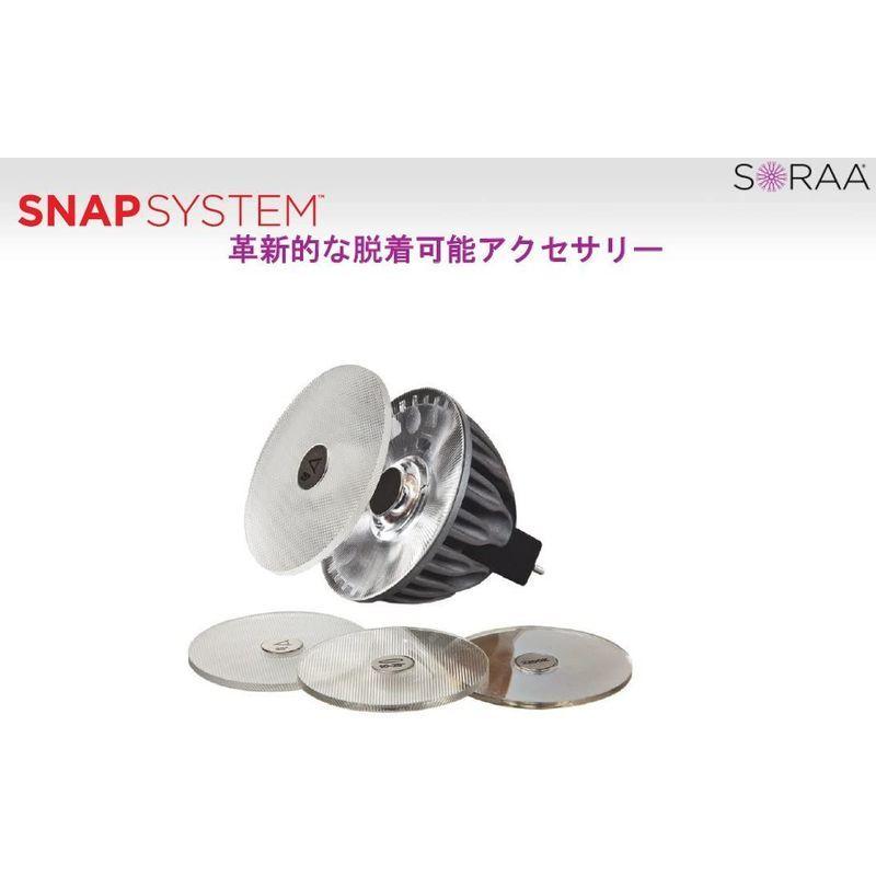SORAA製LED電球専用アクセサリ『SNAP SYSTEM』円形配光レンズ AC-GC-6060-00-S1 お見舞い