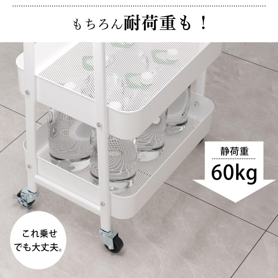 取っ手付き隙間収納3段キッチンワゴン Amazon.co.jp: TINMAKU キッチンワゴン スライド式 キッチン