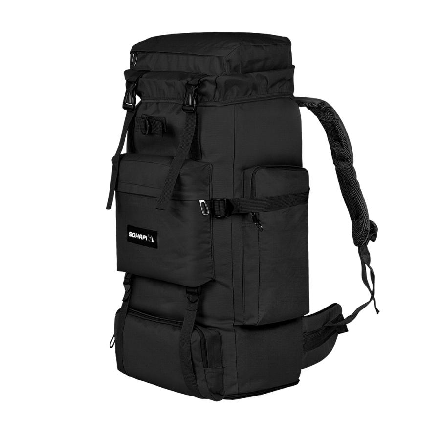 ビジネスリュック 大容量 防水 70-85L アウトドアバッグ 登山用 PC収納