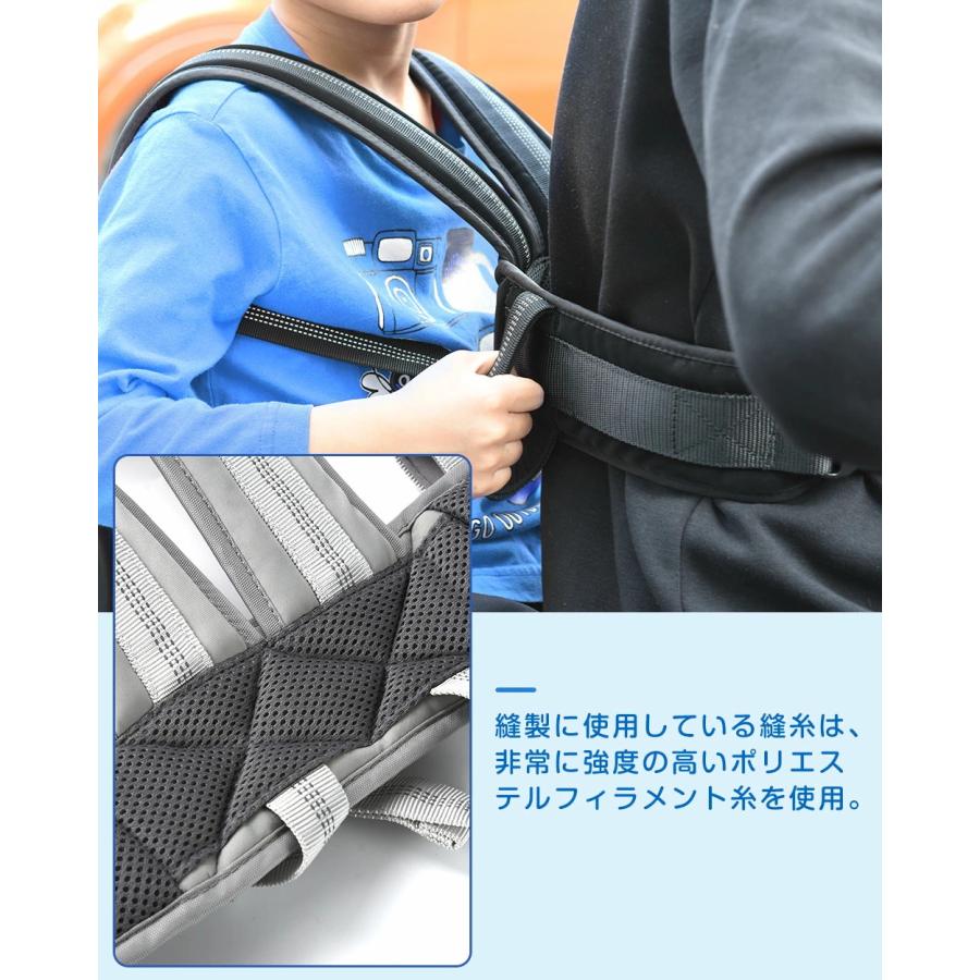 タンデムベルト 子供 バイク ツーリング ベルト 人乗り 持ち手付き