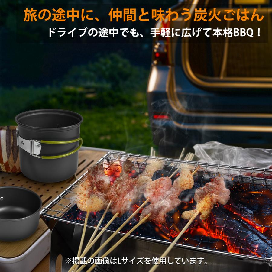 バーベキューコンロ 携帯BBQコンロ 炭火焼き お手入れ簡単 屋外調理