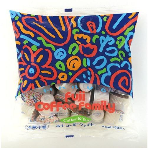 冨士コーヒーファミリー50 （4.5mlX50個入り）×10袋 守山乳業 コーヒー