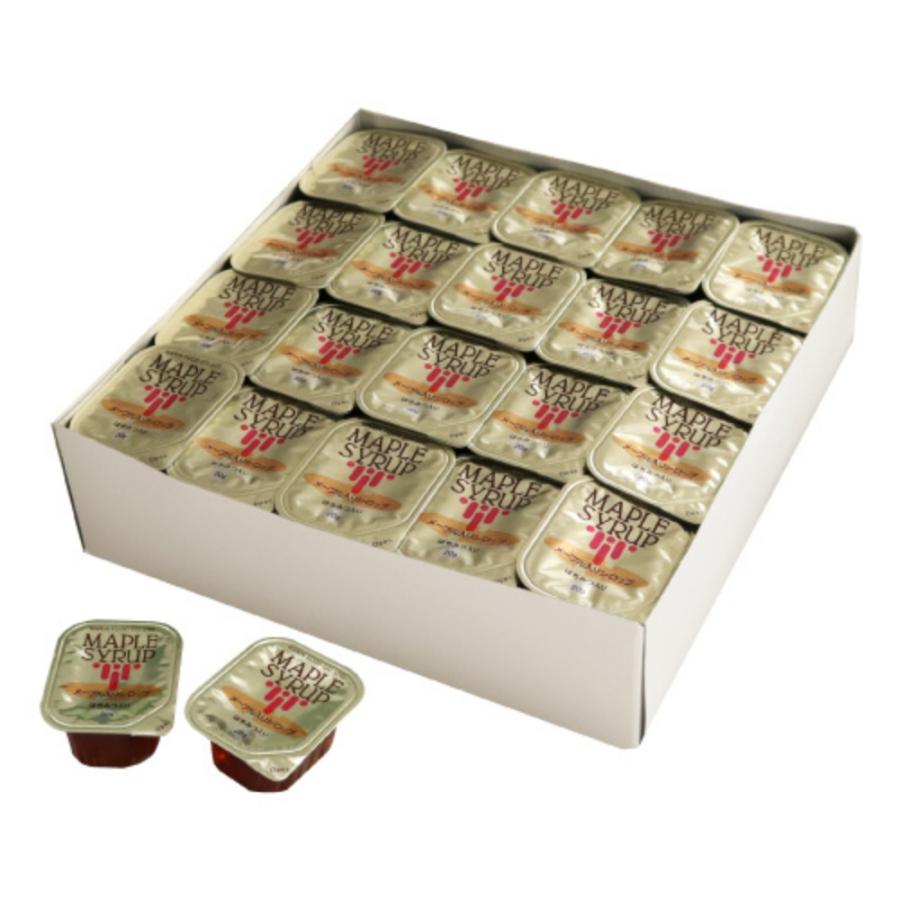 マリンフード メープル入りシロップポーション g 40個入り 5 500円以上送料無料 Md 食材卸しのムラカミ屋 通販 Yahoo ショッピング