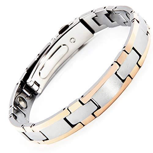 独創的 純度99 99 ゲルマニウムブレスレット メンズ 人気 タングステン ブレスレット アクセサリー 健康 静電気除去 19 5 売れ筋 Www Artech Mi It