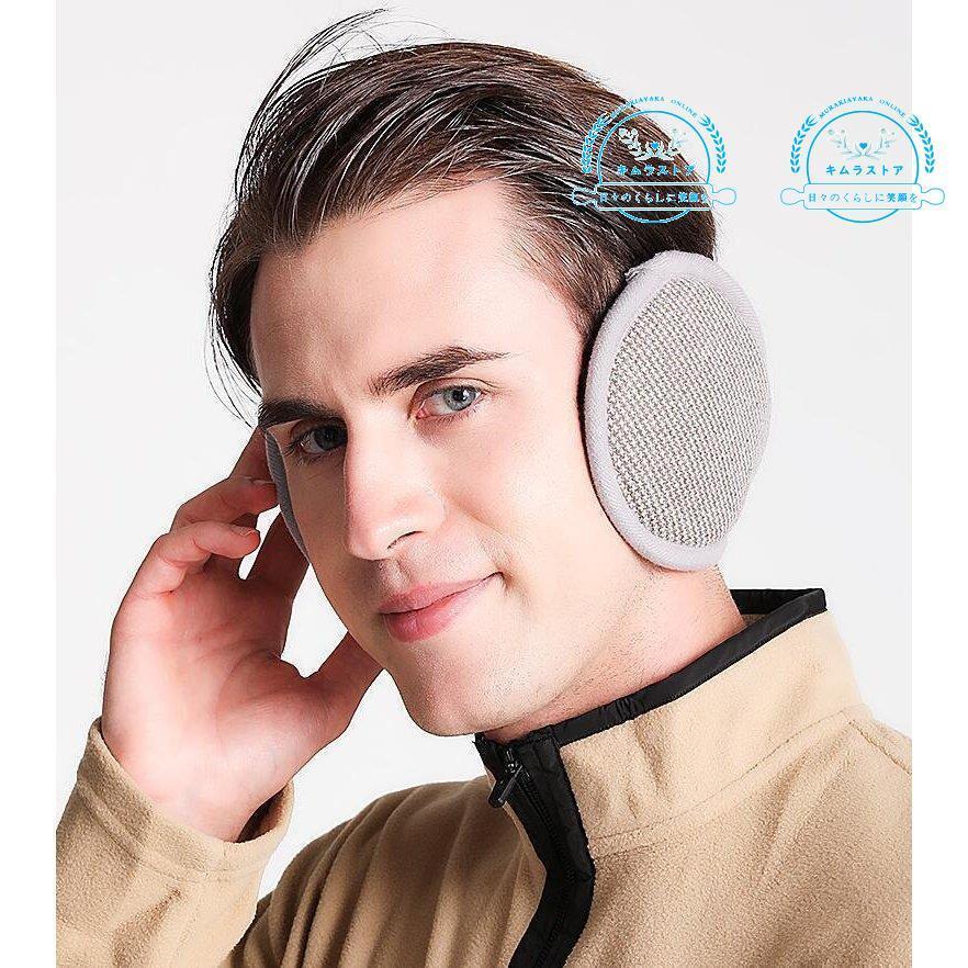 ついに再販開始 かわいい 耳当て イヤーマフ 高弾性 おしゃれ 千鳥格子 大人 暖かい 耳 防寒 メンズ 冬 ギフト Honeymoon Style