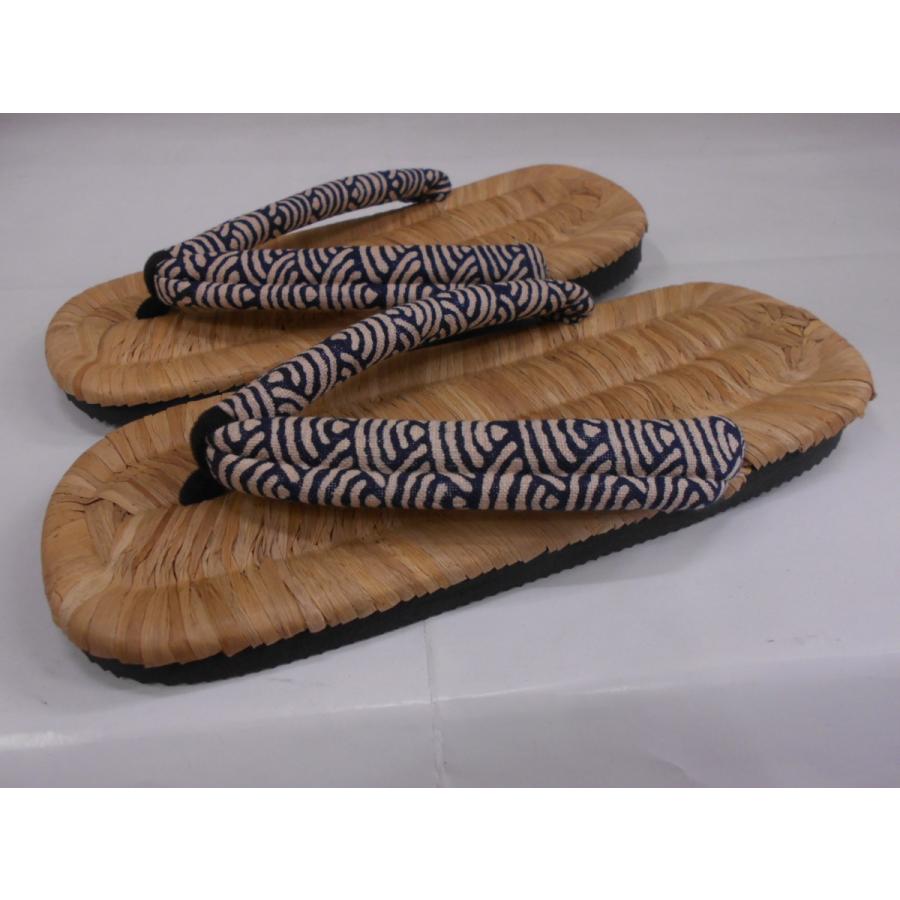 新作 人気 雪下草 手造り 雪駄 草履 竹皮表 畳表 青海波鼻緒 サンド底