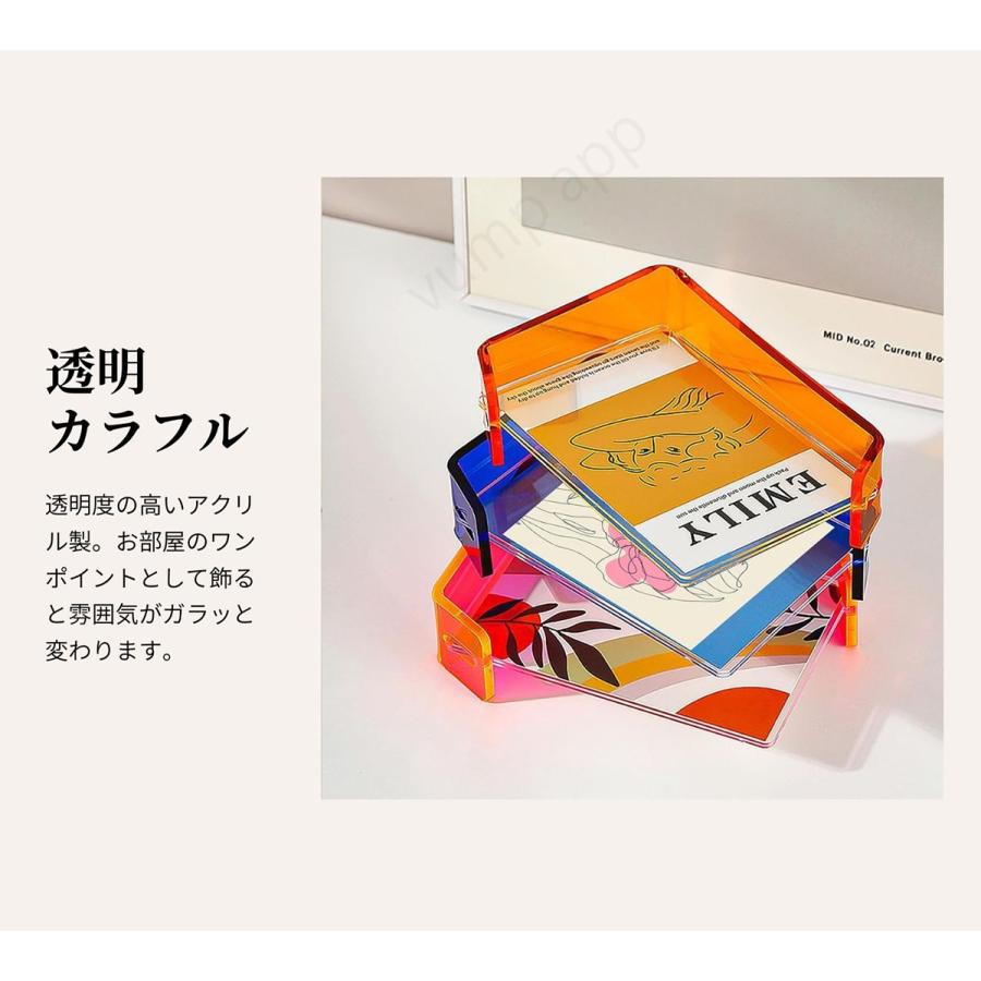 フォトフレーム はがきサイズ 対応 アクリルフォトフレーム 透明
