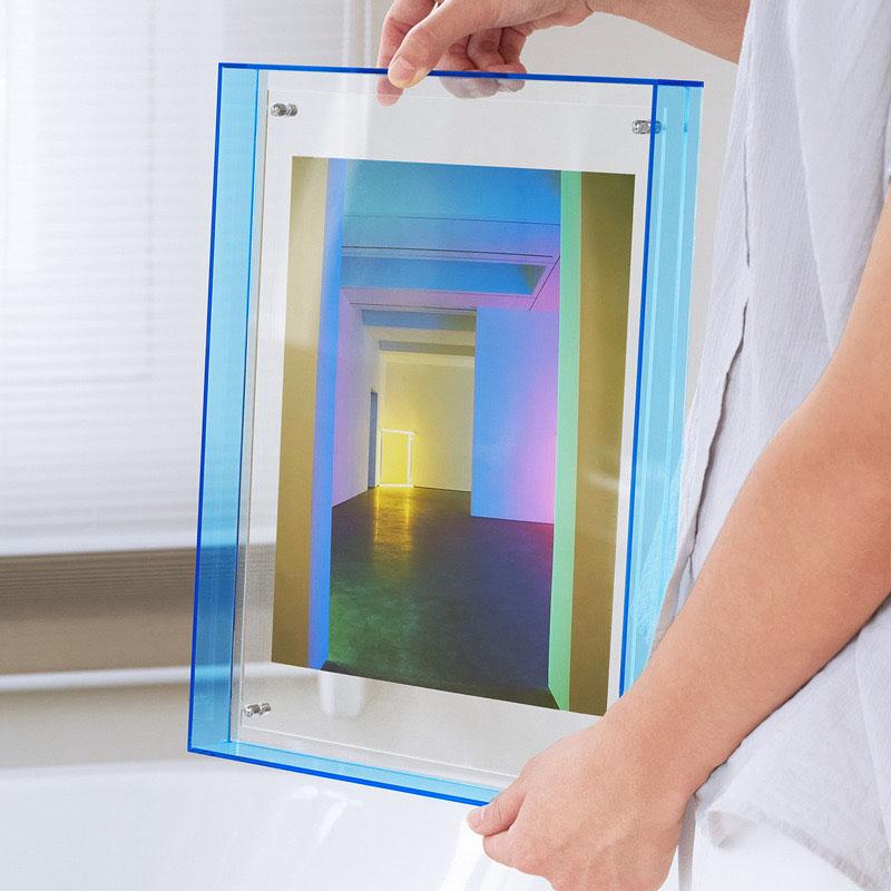 額縁 A4 アクリルフォトフレーム クリア アートフレーム 賞状入れ