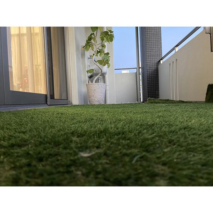 35x1x10 リアル人工芝 芝高約35mm 1m×10m巻 メーカー直送 ※沖縄