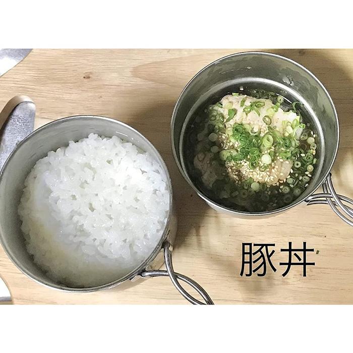 村の鍛冶屋 2WAY ステンレス ソロ用炊飯鍋（ライスクッカーセット