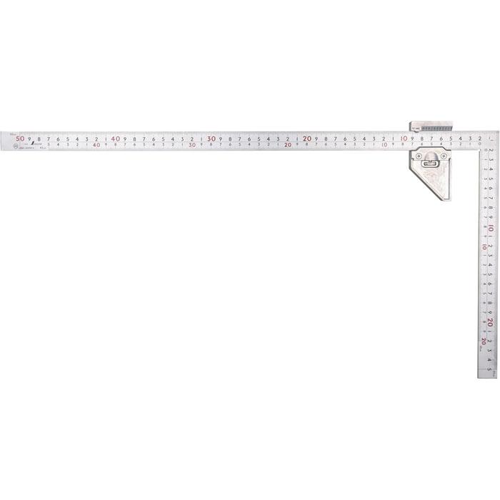 シンワ（工具） シンワ測定(Shinwa Sokutei) 曲尺厚手 広巾シルバー  