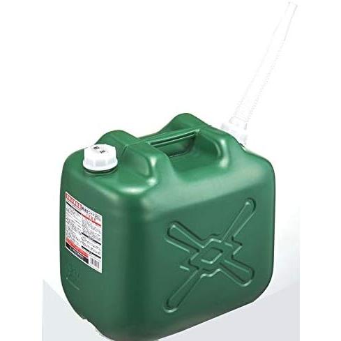 北陸土井工業 軽油缶 20L　ワイド　消防法適合品  至って普通の軽油タンク　緑！｜muranokajiya｜02