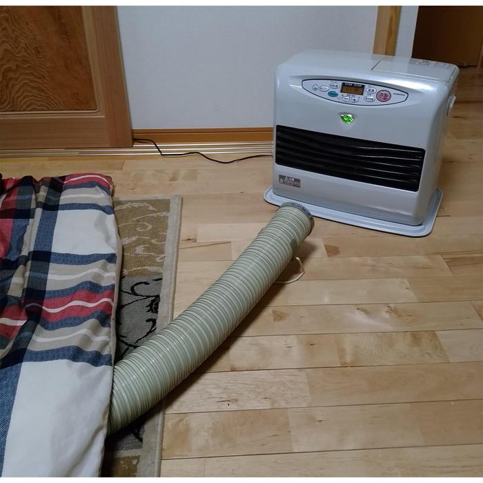 こたつタモヒーター付き180・くう⭐︎きい コタツホース！ バクマ 温風ヒーター 省エネダクト 80cm SD-890