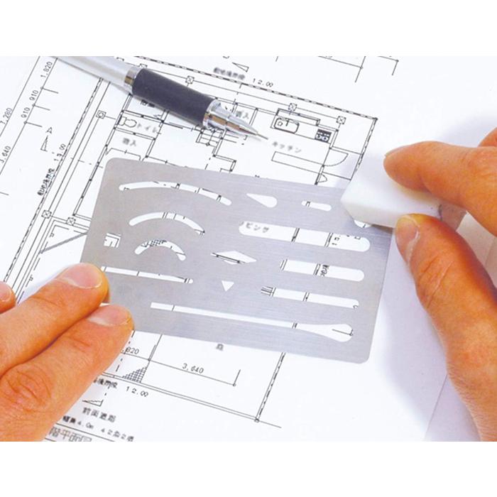 シンワ 字消し板 ステンレス製 70963 ※メール便発送 : 村の鍛冶屋