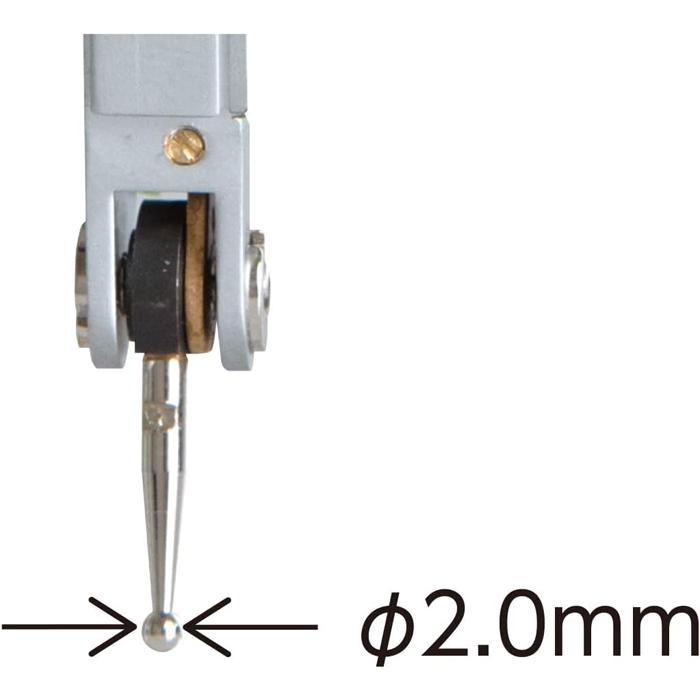 シンワ ダイヤルテストインジケーター 0.01mm／0.8mm 73751 : 村の