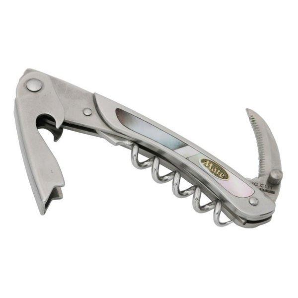 海外最新 Mateメイト ソムリエナイフ メキシコ蝶貝 Ft300 Bp 革ケース付き ギザ刃で良く切れる 公式 Www Muslimaidusa Org