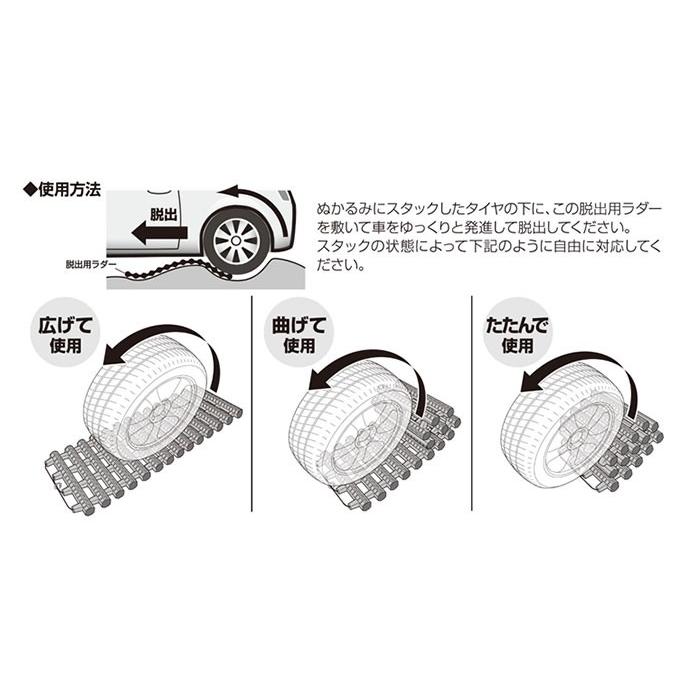 女性が喜ぶ 雪道脱出 スタックラダー Sv 6070 自動車 カー 車載 車用 雪道脱輪 積雪除去 タイヤ おしゃれ 81gt Spa Rumba Fr