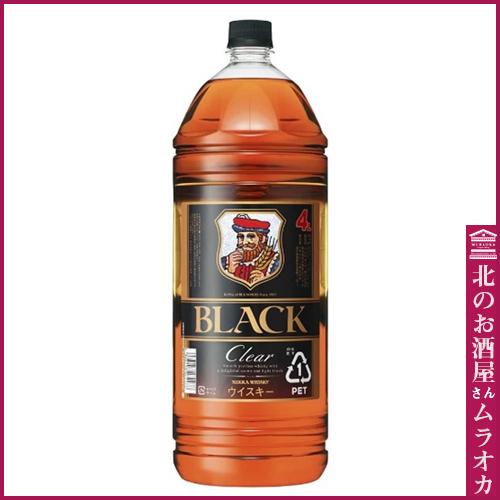 ブラックニッカクリア 4L×3本セット ハナ】ブラックニッカ クリア 未