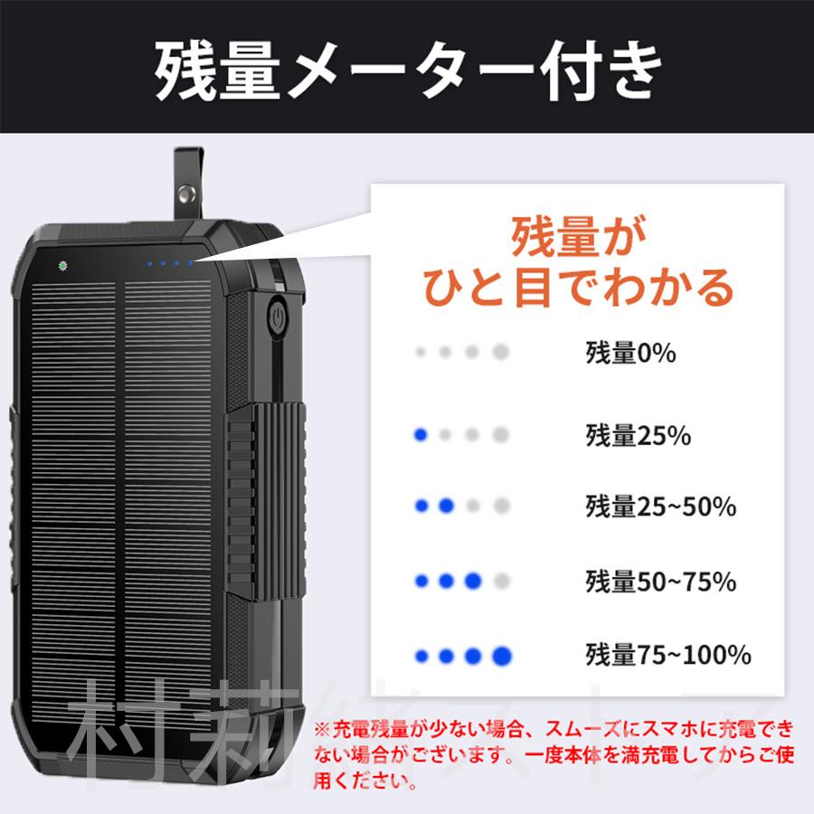 モバイルバッテリー 64000mAh大容量 防災グッズ 手回し充電 モバイルバッテリー 64000mAh大容量 防災グッズ 手回し充電
