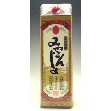 みやこんじょ パック 芋焼酎 25度 1800ml いも焼酎 晩酌 に芋のしなやかな甘い香りコク | 